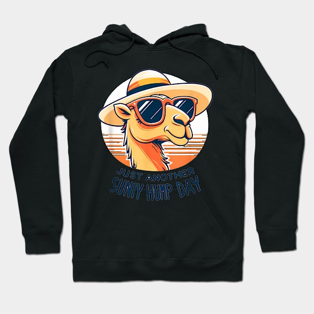 Another Sunny Hump Day A  Camel Hoodie by Mind Shapers